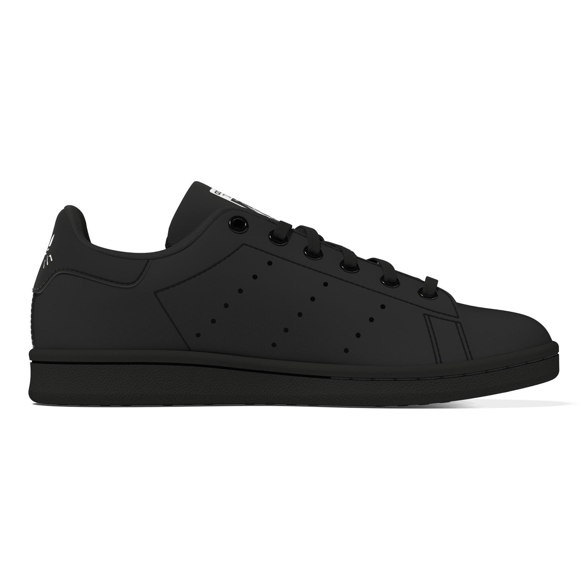 adidas - Kids Unisex Stan Smith Shoes, Black