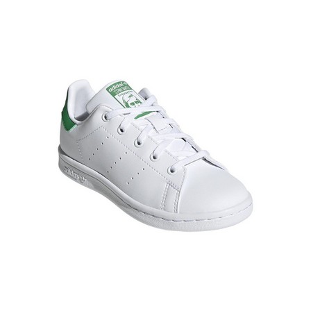 Unisex Kids Stan Smith Shoes , white, A701_ONE, large image number 3