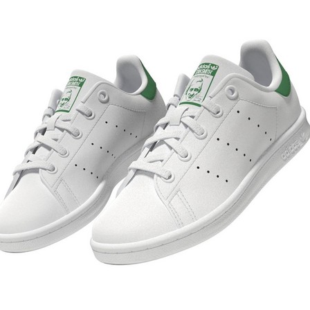 Unisex Kids Stan Smith Shoes , white, A701_ONE, large image number 26