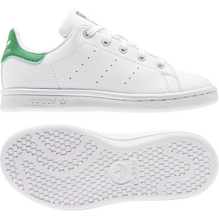 Unisex Kids Stan Smith Shoes , white, A701_ONE, large image number 29