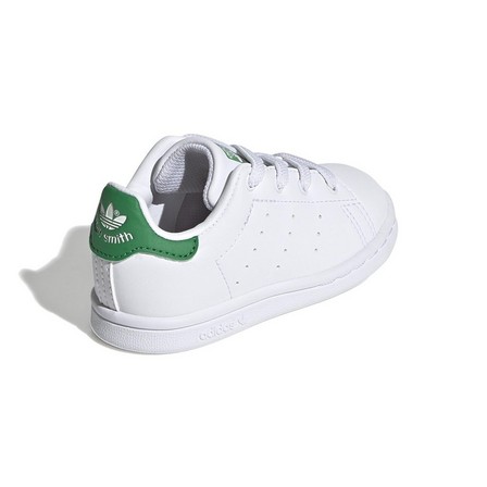 Unisex Toddlers Stan Smith Lace Shoes , White, A701_ONE, large image number 8
