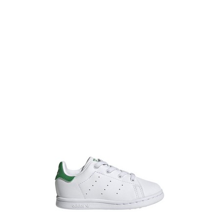 Unisex Toddlers Stan Smith Lace Shoes , White, A701_ONE, large image number 24