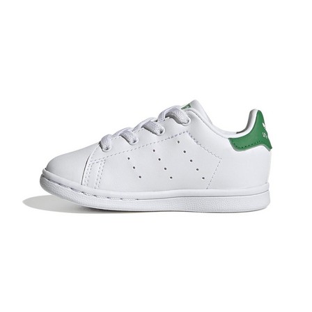 Unisex Toddlers Stan Smith Lace Shoes , White, A701_ONE, large image number 35