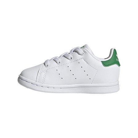 Unisex Toddlers Stan Smith Lace Shoes , White, A701_ONE, large image number 36