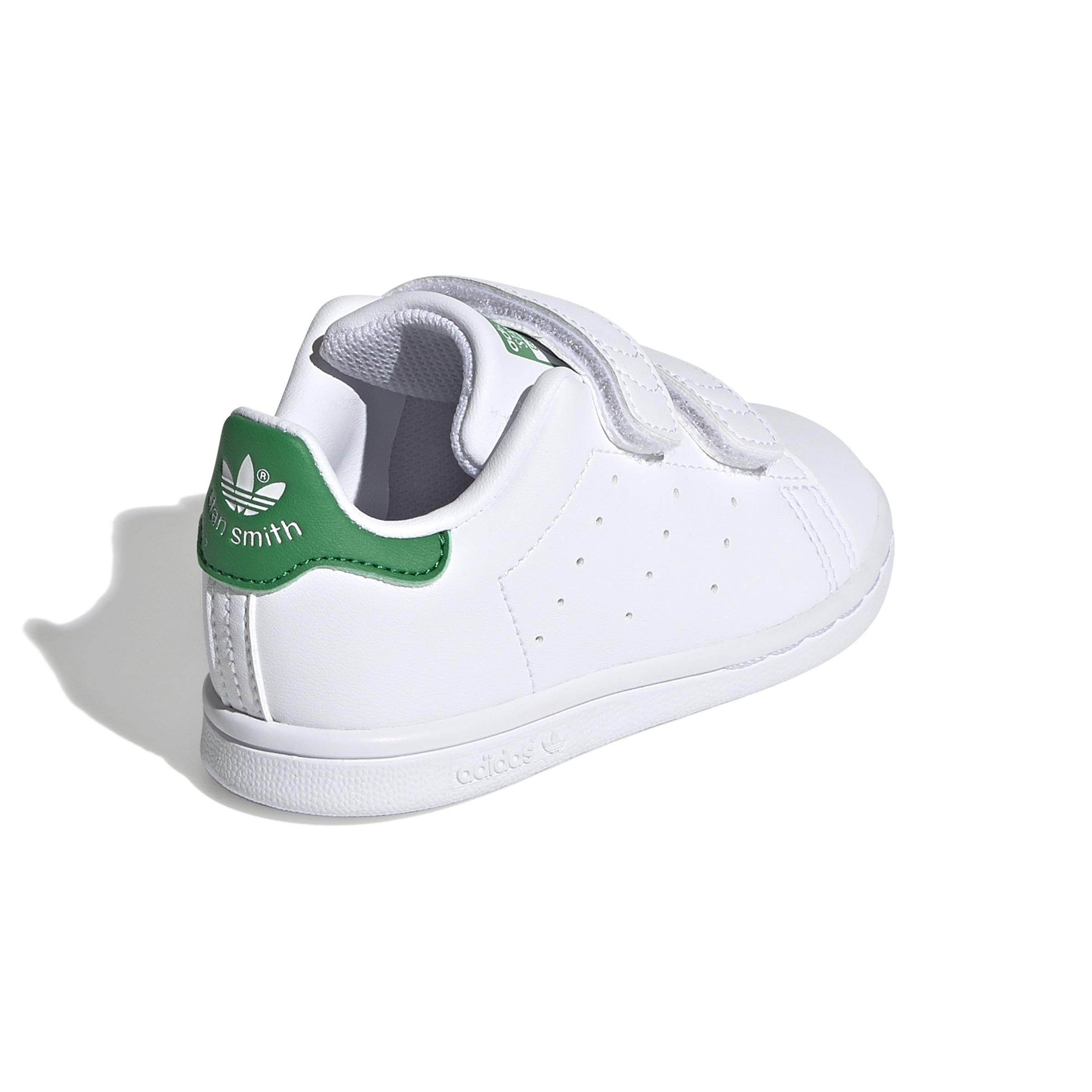 Kids Unisex Stan Smith Shoes, White, A701_ONE, large image number 3