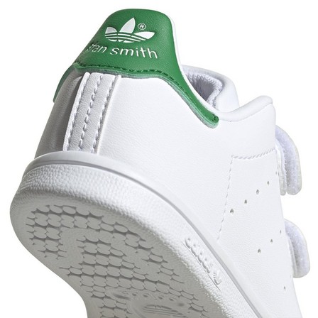 Baby Unisex Stan Smith Shoes, White, A701_ONE, large image number 7