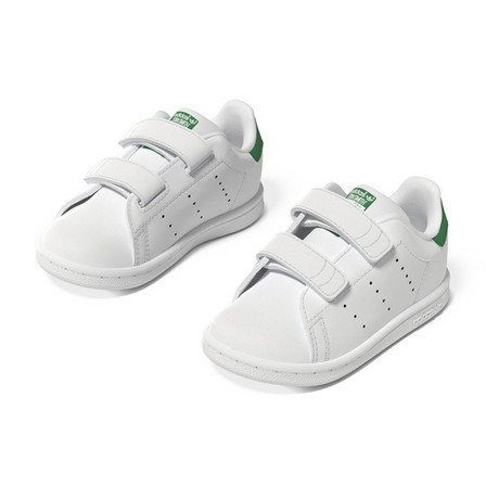 Baby Unisex Stan Smith Shoes, White, A701_ONE, large image number 11