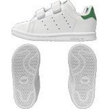 Baby Unisex Stan Smith Shoes, White, A701_ONE, large image number 14