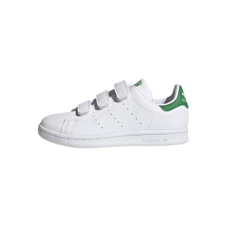 Unisex Kids Stan Smith Shoes, white, A701_ONE, large image number 4