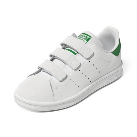 Unisex Kids Stan Smith Shoes, white, A701_ONE, large image number 15