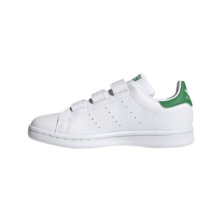 Unisex Kids Stan Smith Shoes, white, A701_ONE, large image number 20