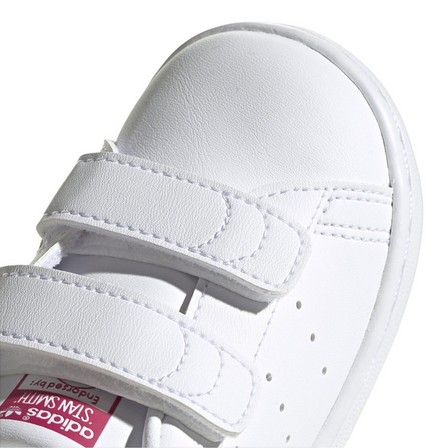 Baby Unisex Stan Smith Shoes, White, A701_ONE, large image number 8