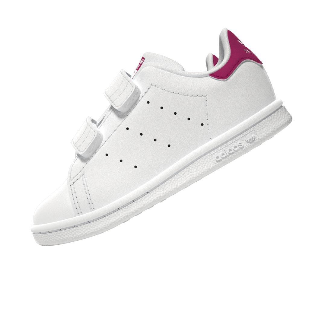 Kids Unisex Stan Smith Shoes, White, A701_ONE, large image number 11