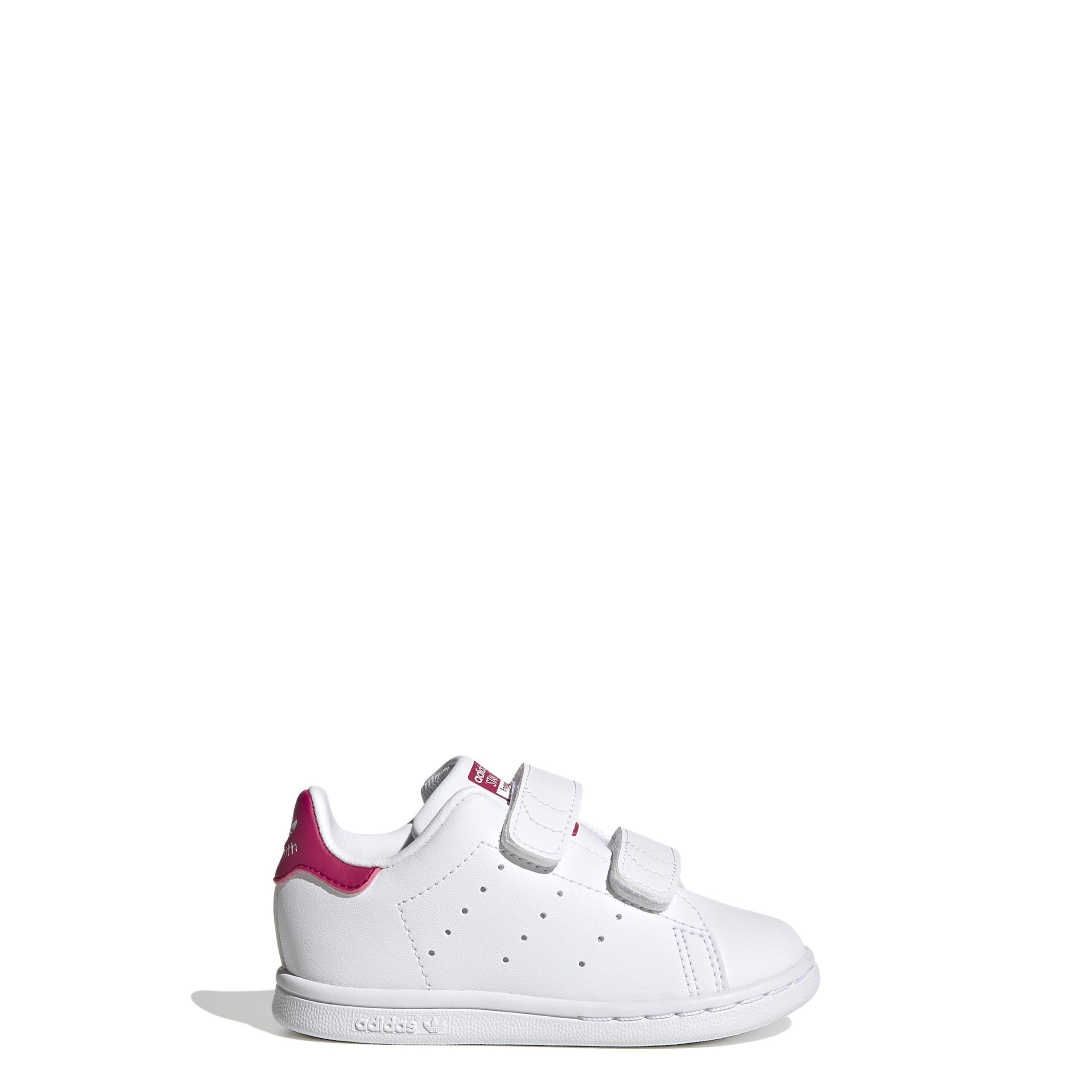 Kids Unisex Stan Smith Shoes, White, A701_ONE, large image number 12