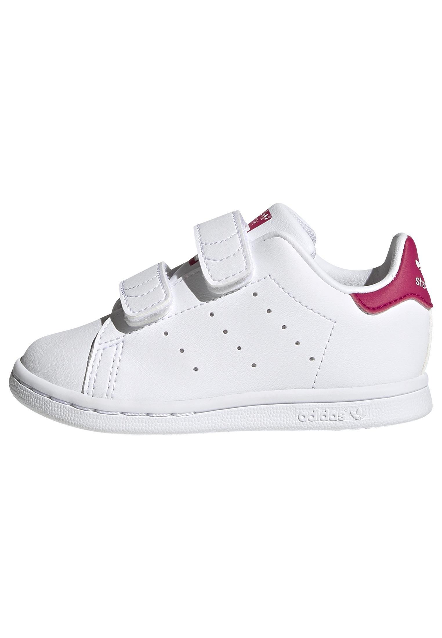 Kids Unisex Stan Smith Shoes, White, A701_ONE, large image number 14