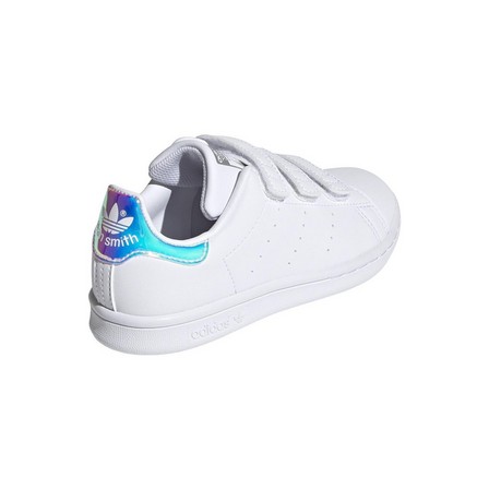 Unisex Kids Stan Smith Shoes Ftwr, White, A701_ONE, large image number 4