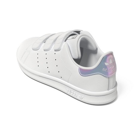 Unisex Kids Stan Smith Shoes Ftwr, White, A701_ONE, large image number 5