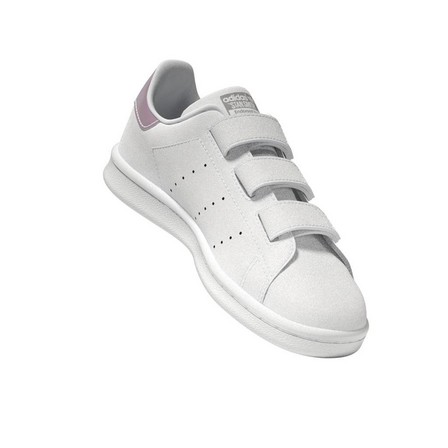Unisex Kids Stan Smith Shoes Ftwr, White, A701_ONE, large image number 19