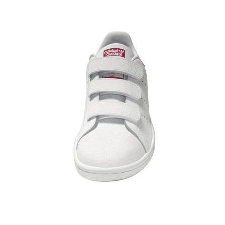 Unisex Kids Stan Smith Shoes, White, A701_ONE, large image number 0