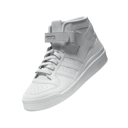Men Forum Mid Shoes, White, A701_ONE, large image number 10