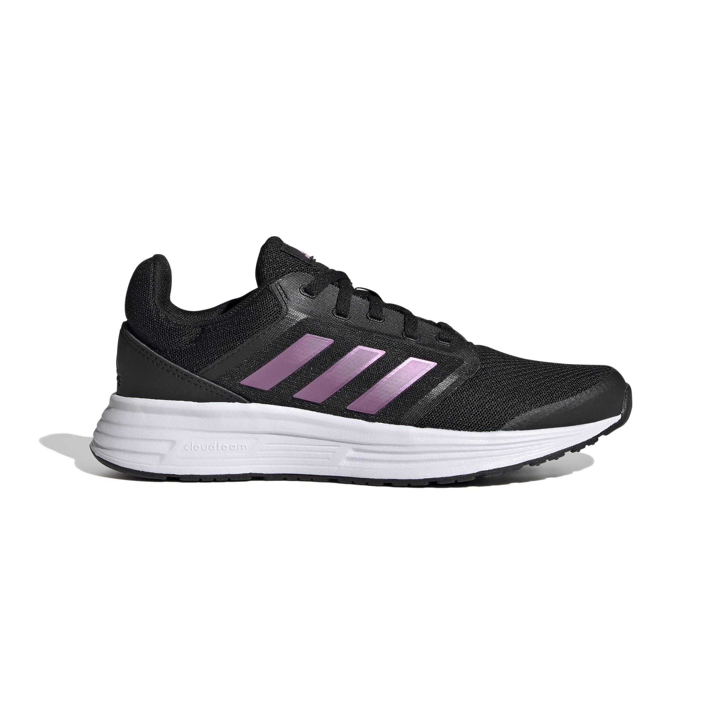 adidas - Womens Purple Galaxy 5 Shoes, Black