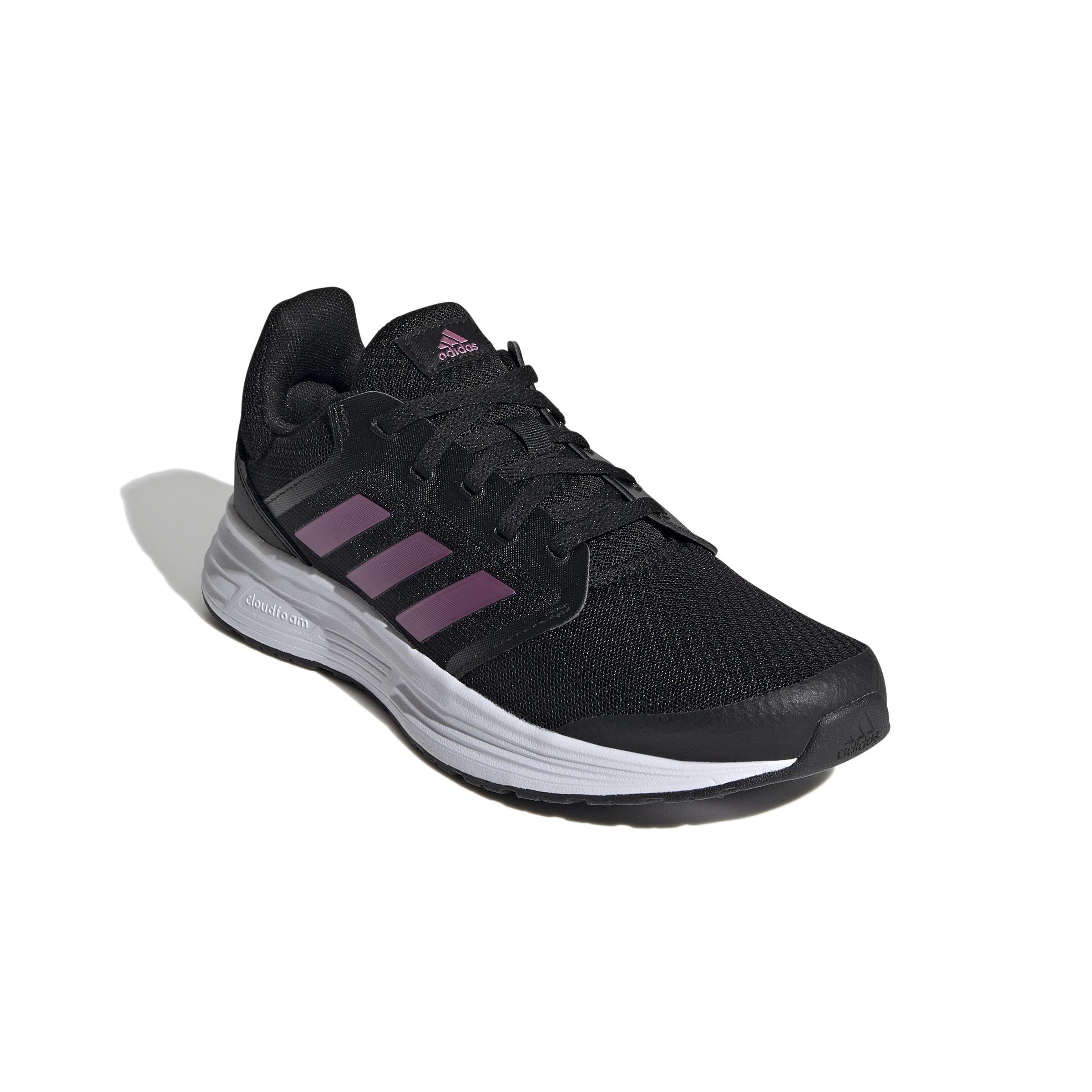 adidas - Womens Purple Galaxy 5 Shoes, Black