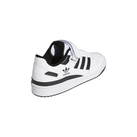 Mens Forum Low Shoes Ftwr, White, A701_ONE, large image number 5
