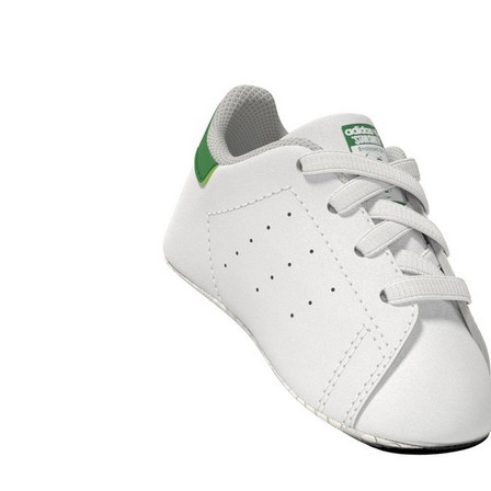 Unisex Kids Stan Smith Crib Shoes , white, A701_ONE, large image number 11