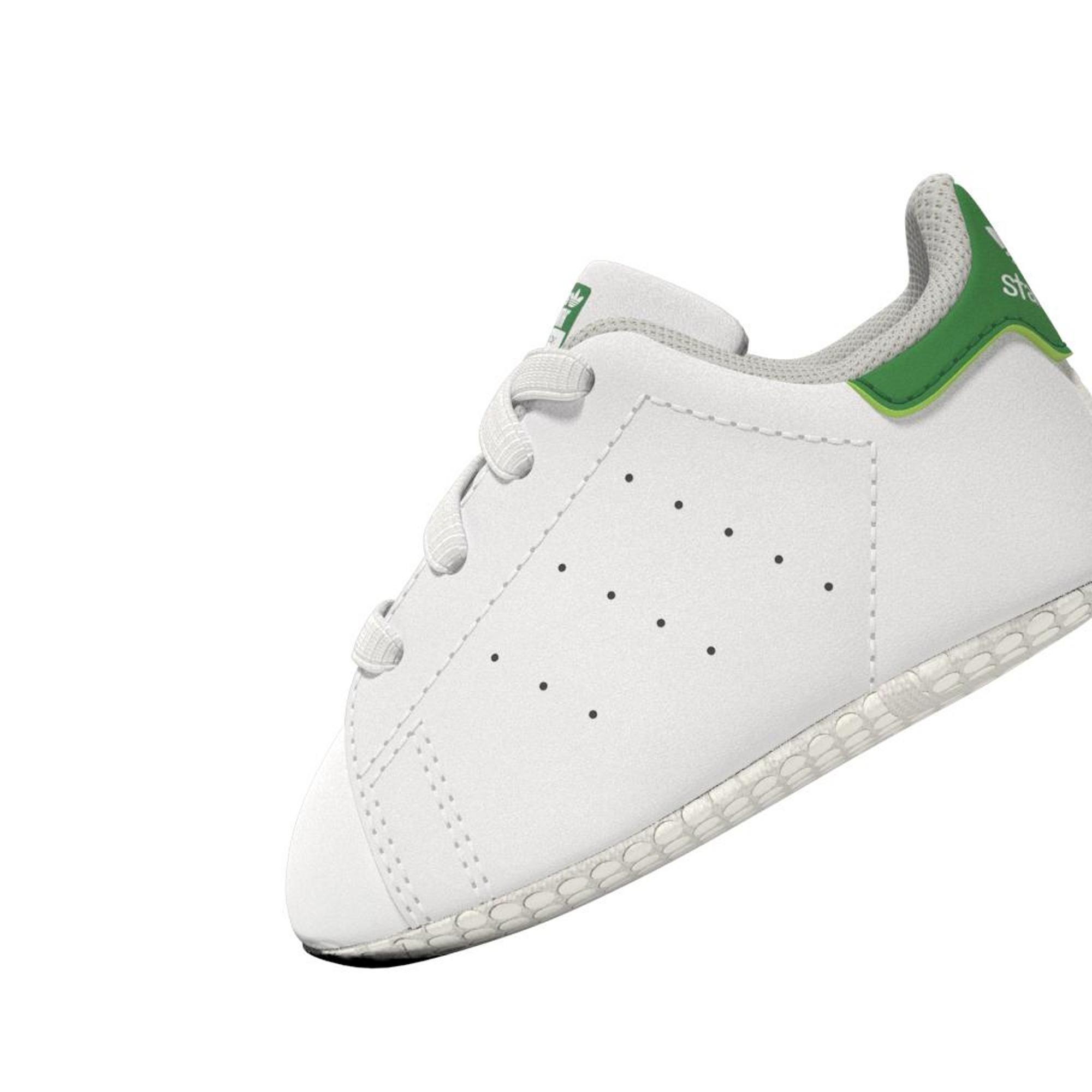 Unisex Stan Smith Crib Shoes, White, A701_ONE, large image number 14