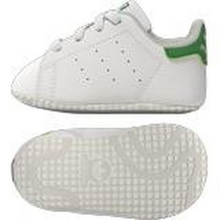 Unisex Kids Stan Smith Crib Shoes , white, A701_ONE, large image number 22