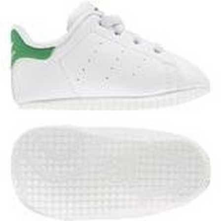 Unisex Kids Stan Smith Crib Shoes , white, A701_ONE, large image number 31