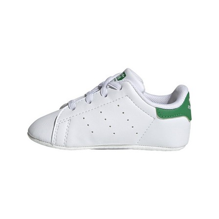 Unisex Kids Stan Smith Crib Shoes , white, A701_ONE, large image number 40