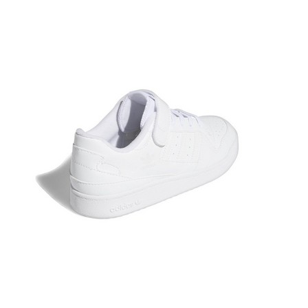 Unisex Kids Forum Low Shoes Ftwr, White, A701_ONE, large image number 3