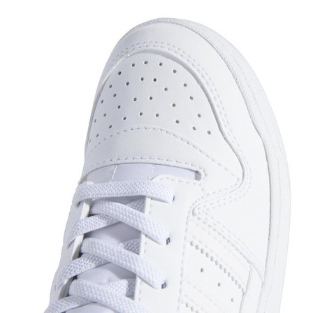 Unisex Kids Forum Low Shoes Ftwr, White, A701_ONE, large image number 6