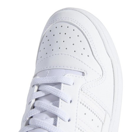 Unisex Kids Forum Low Shoes Ftwr, White, A701_ONE, large image number 7
