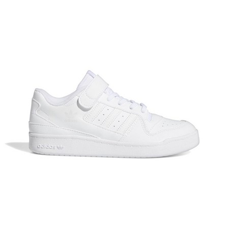 Unisex Kids Forum Low Shoes Ftwr, White, A701_ONE, large image number 18