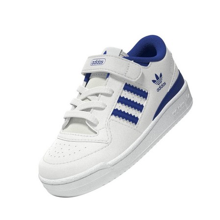 Kids Unisex Forum Low Shoes, White, A701_ONE, large image number 7