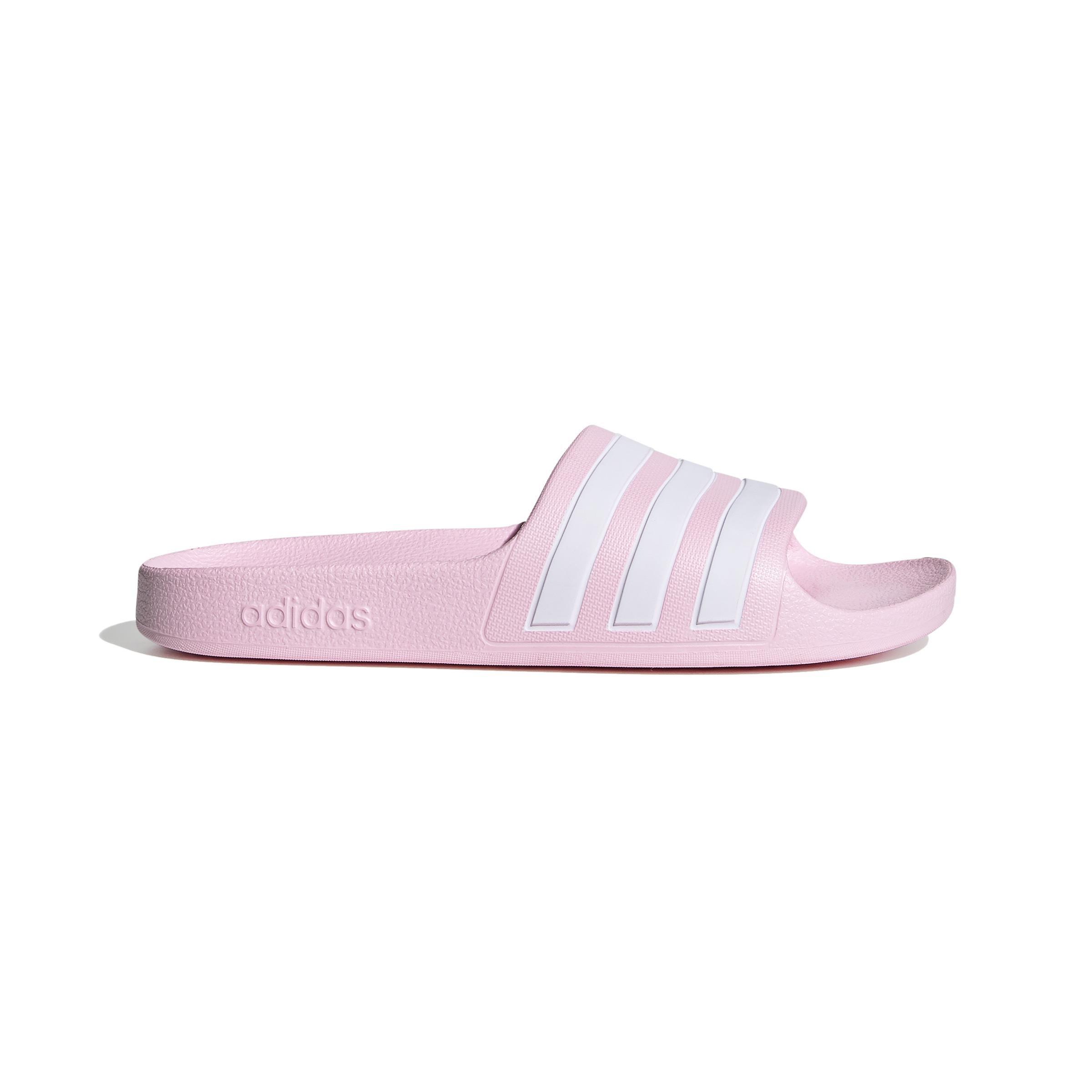 Unisex Adilette Aqua Slides, Pink, A701_ONE, large image number 0