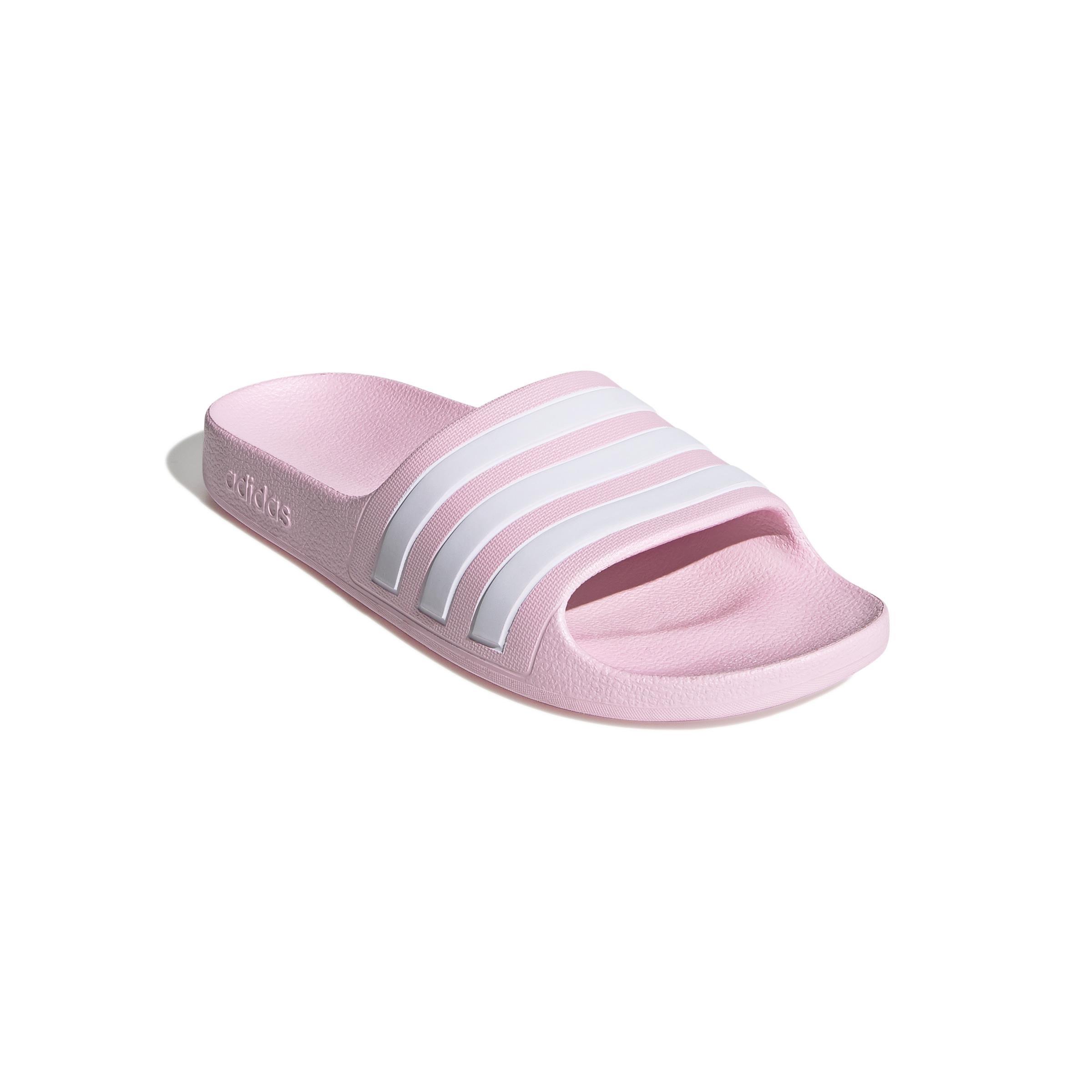 Unisex Adilette Aqua Slides, Pink, A701_ONE, large image number 2