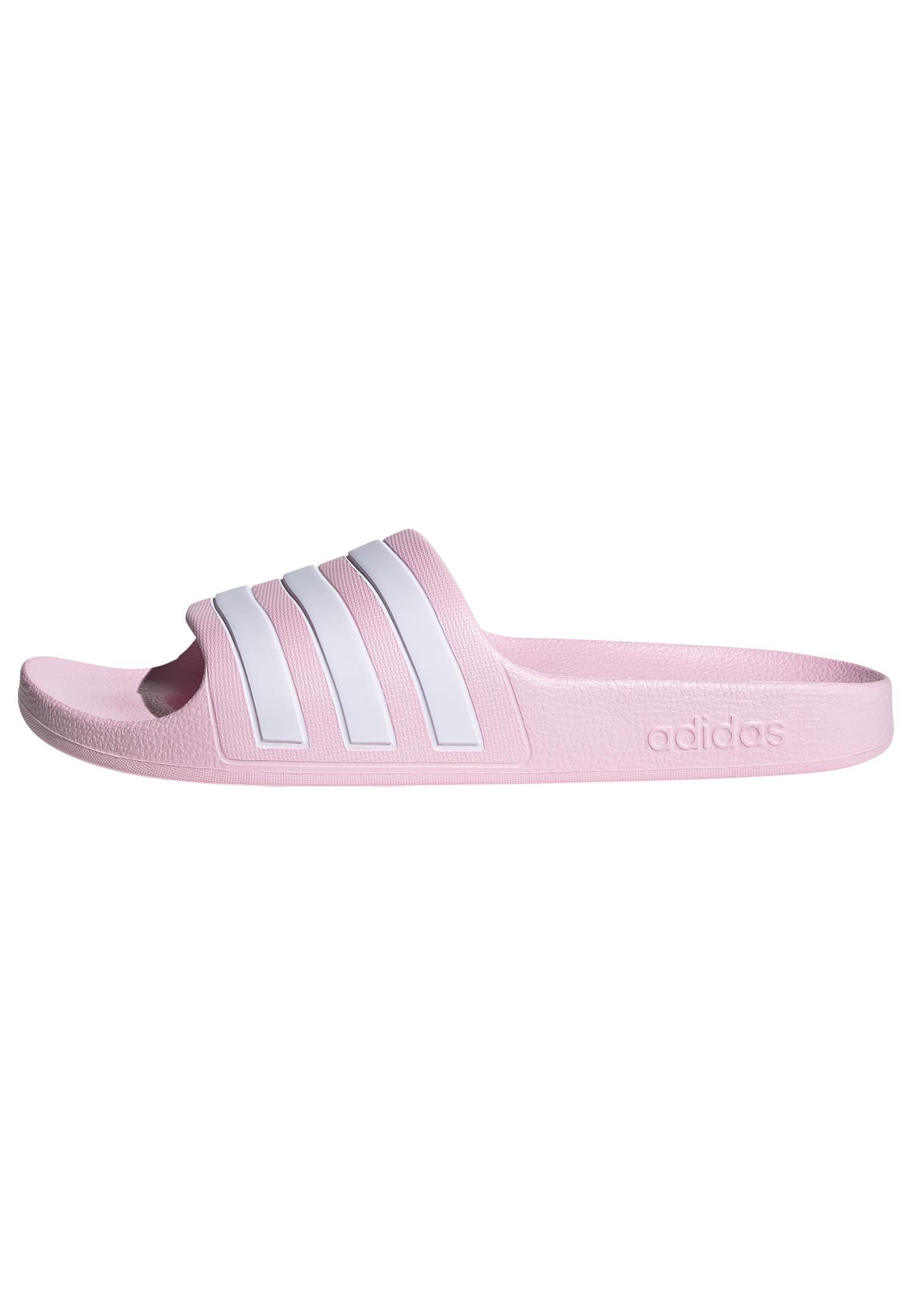 Unisex Adilette Aqua Slides, Pink, , large image number 9