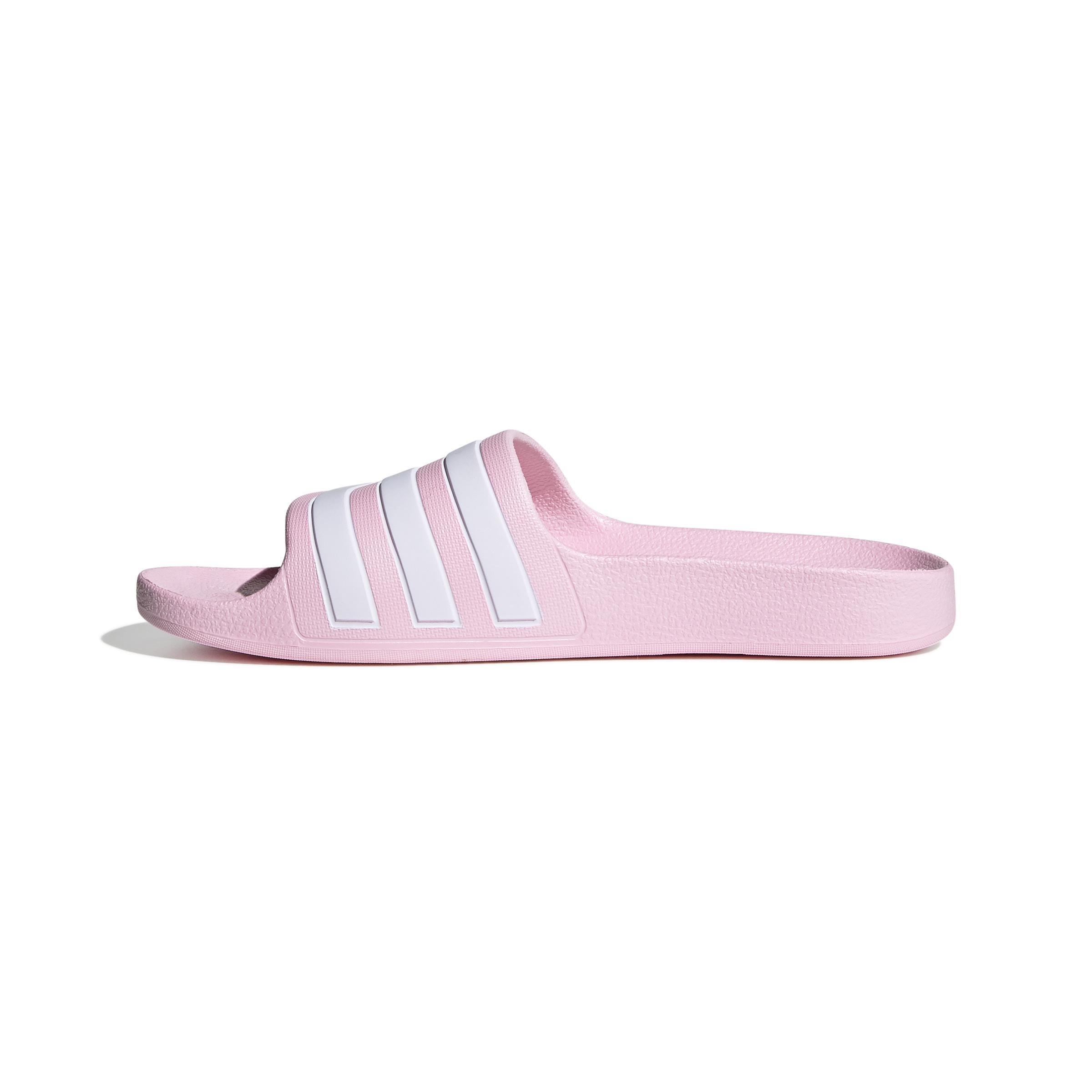 Unisex Adilette Aqua Slides, Pink, A701_ONE, large image number 10