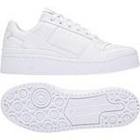 Womens Forum Bold Ftwr Shoes, White, A701_ONE, large image number 47