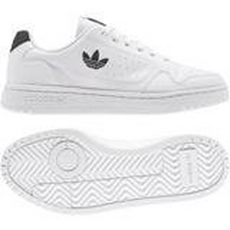Unisex Junior Ny 90 Shoes Ftwr, White, A701_ONE, large image number 32