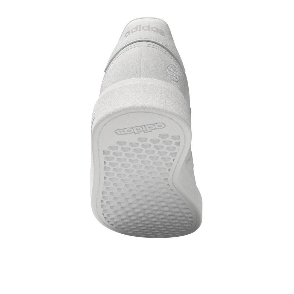 Unisex Kids Grand Court Lifestyle Tennis Lace-Up Shoes, White, , large image number 12