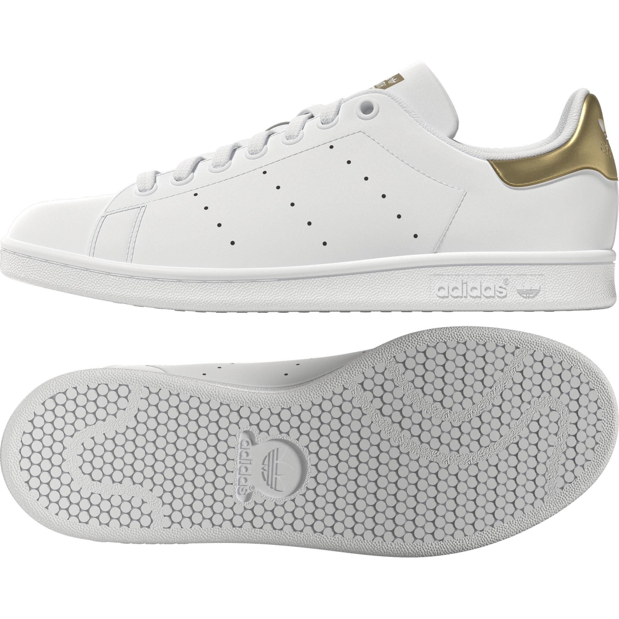 Adidas stan smith ii lea gold shoes sale