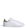 Women Stan Smith Gold Metallic Heel Tab Shoes, White, A701_ONE, thumbnail image number 36