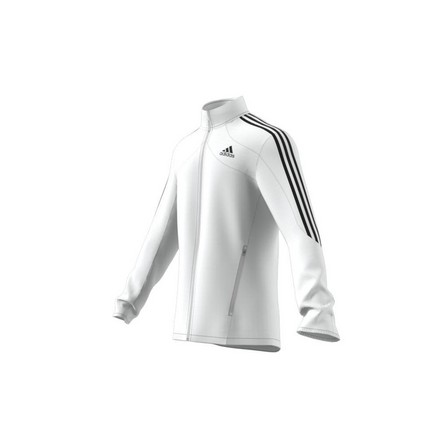 Men Marathon 3-Stripes Jacket, White, A701_ONE, large image number 1