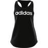 Women Essentials Loose Logo Tank Top, Black, A701_ONE, thumbnail image number 4