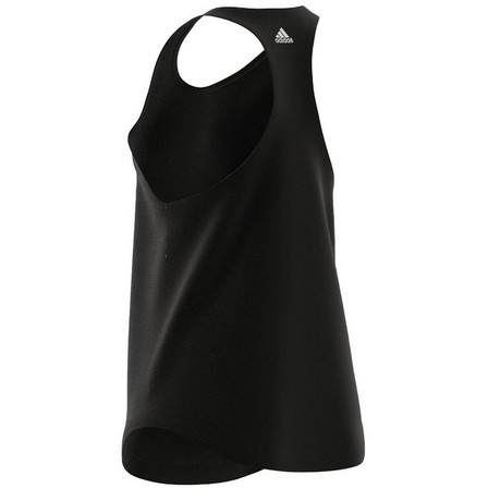 Women Essentials Loose Logo Tank Top, Black, A701_ONE, large image number 20