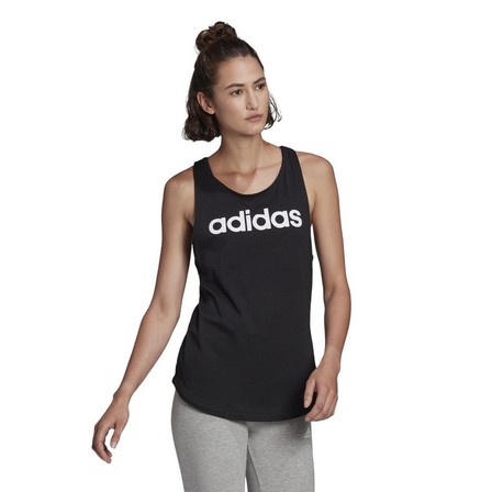 Women Essentials Loose Logo Tank Top, Black, A701_ONE, large image number 27